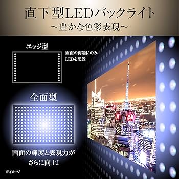Amazon.co.jp: [山善] 40V型 フルハイビジョン 液晶テレビ (裏番組録画
