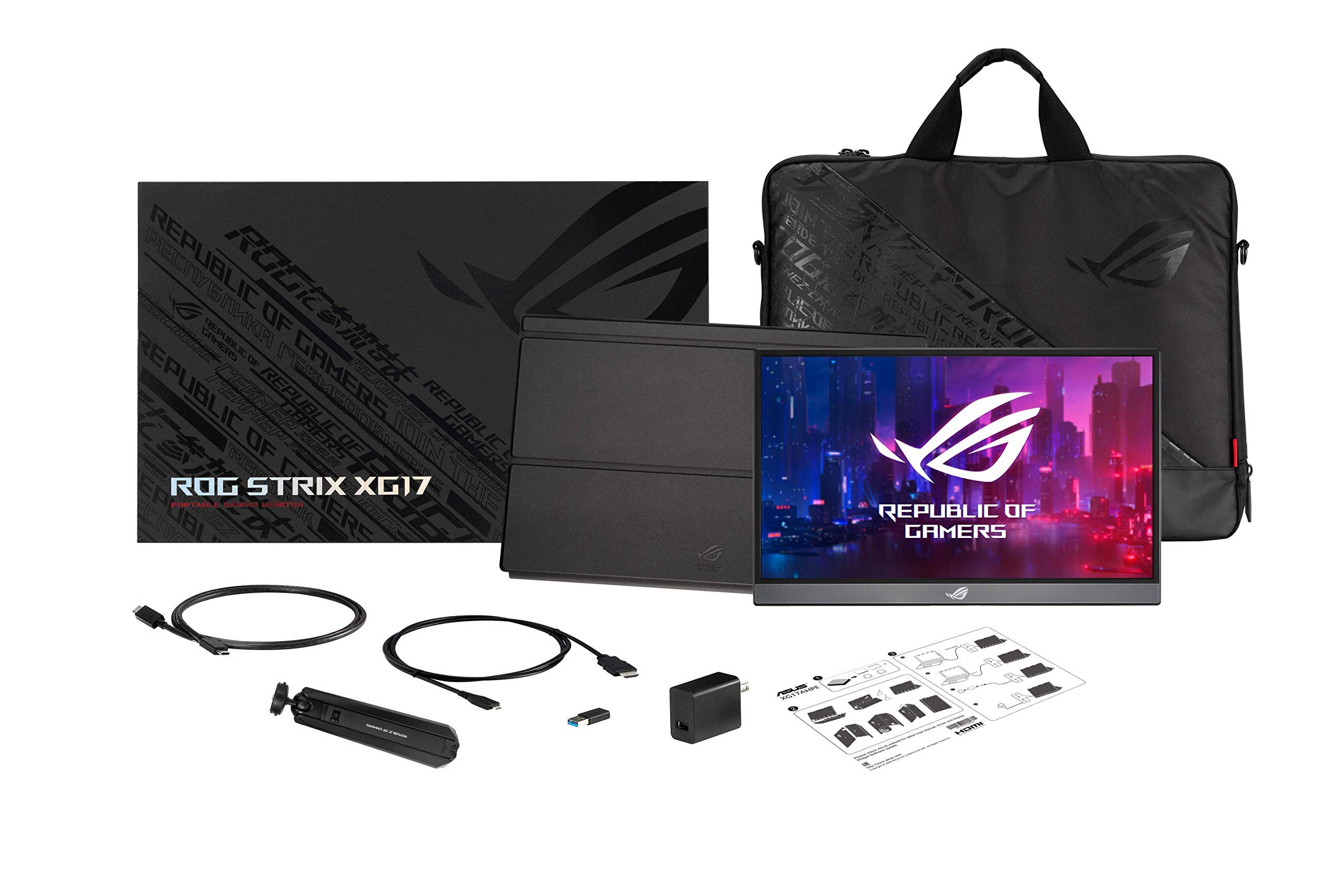 Amazon.com: ASUS ROG Strix XG17AHP 17.3” Portable Gaming Monitor