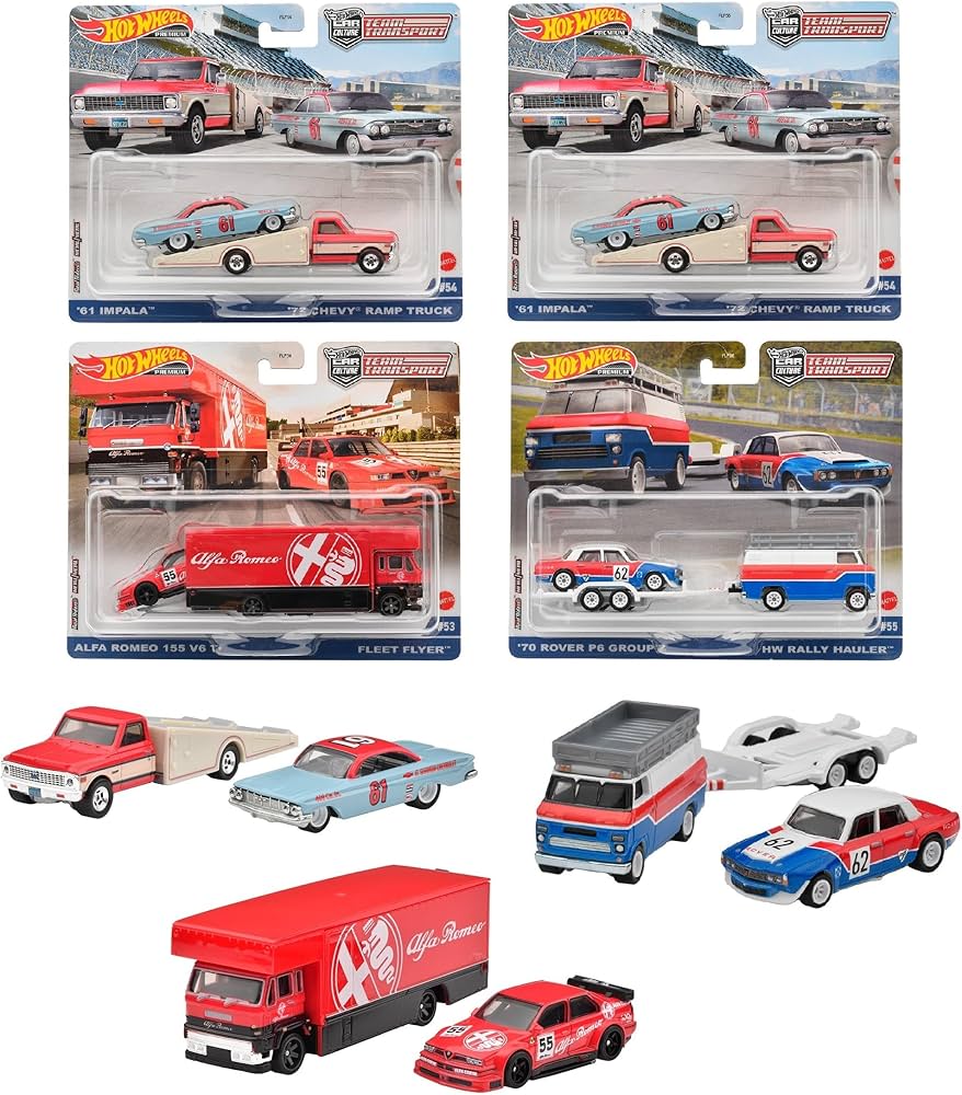 Amazon | ホットウィール(Hot Wheels) チームトランスポート アソート