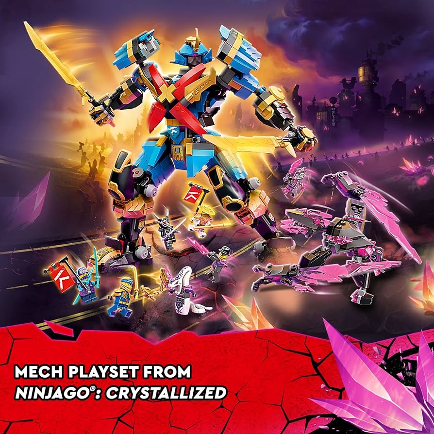 LEGO NINJAGO Nya's Samurai X MECH Action Figure, 71775 Robot Ninja