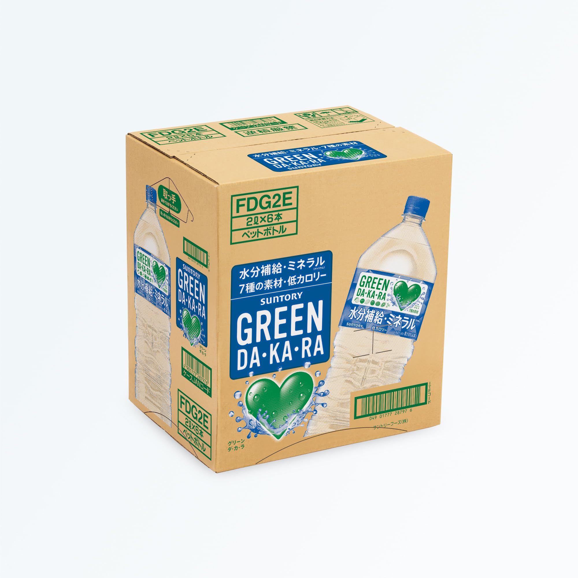Amazon.co.jp: GREEN DA・KA・RA(グリーンダカラ) サントリー GREEN DA
