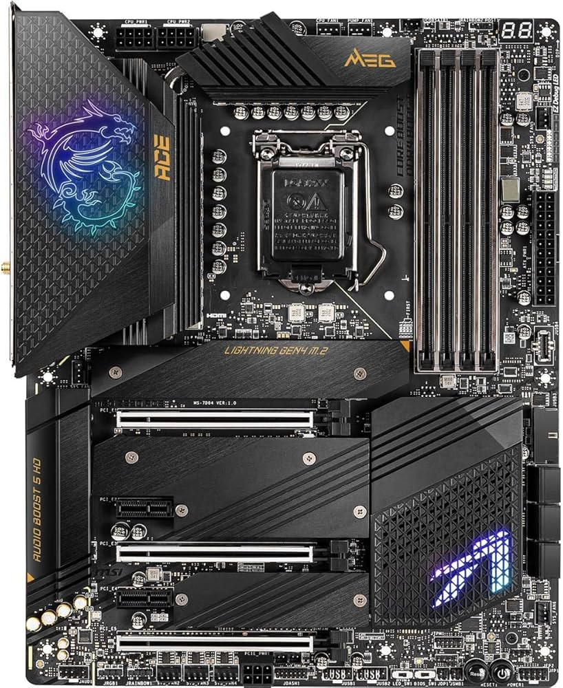 Amazon.com: MSI MEG Z590 ACE Gaming Motherboard (ATX, 11th/10th