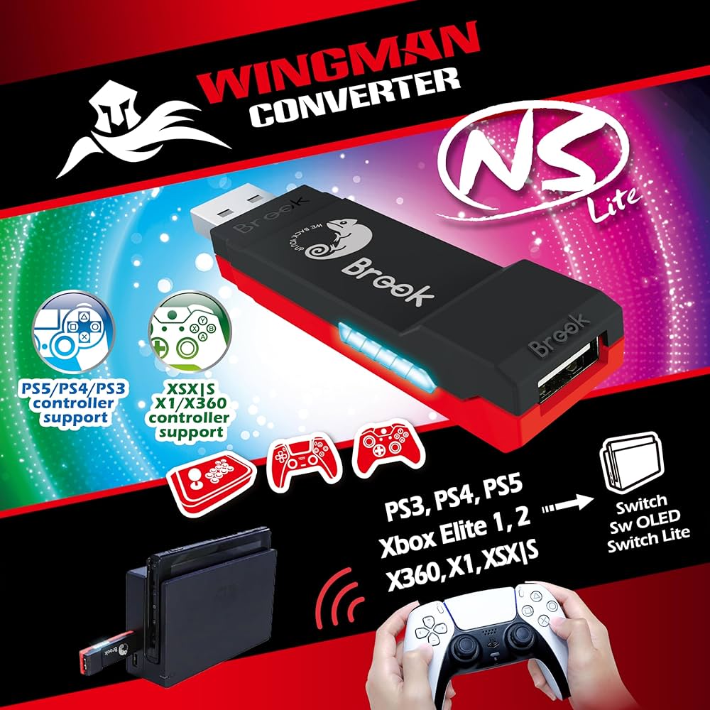 Amazon.co.jp: Brook Wingman NS Lite Converter ウィングマンNS Lite
