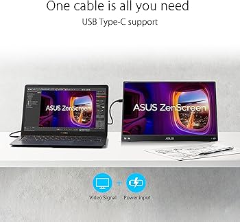 Amazon.co.jp: ASUS ZenScreen 16インチ (15.6インチ) 1080P USB-C