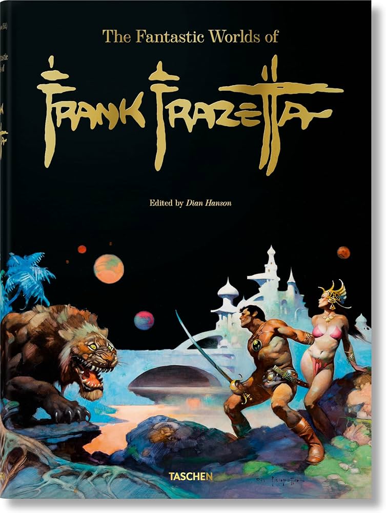 The Fantastic Worlds of Frank Frazetta : Hanson, Dian: Amazon.ca