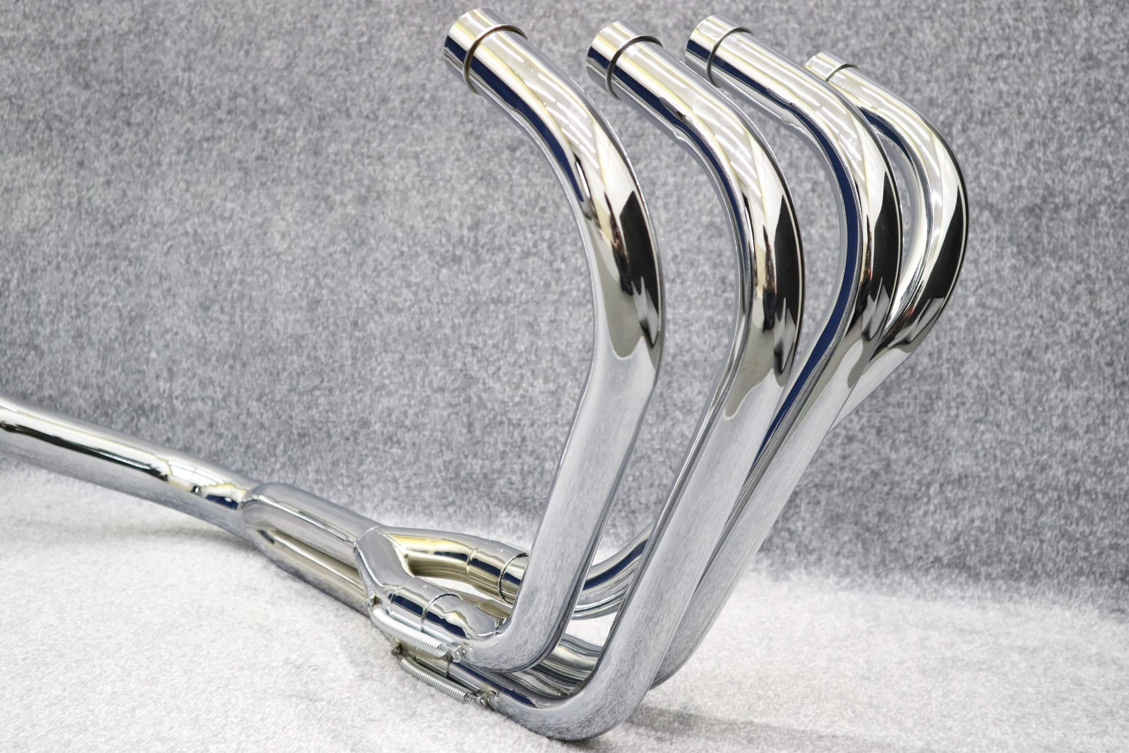 Amazon | XJR400 DJガニマタ 6分割 マフラー メッキ＋