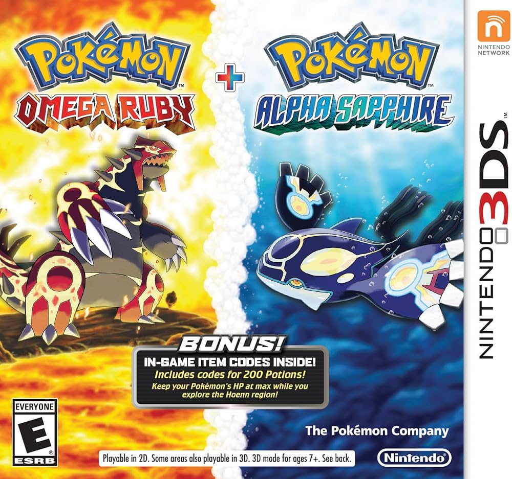 Amazon.com: Pokemon Omega Ruby and Pokemon Alpha Sapphire Dual