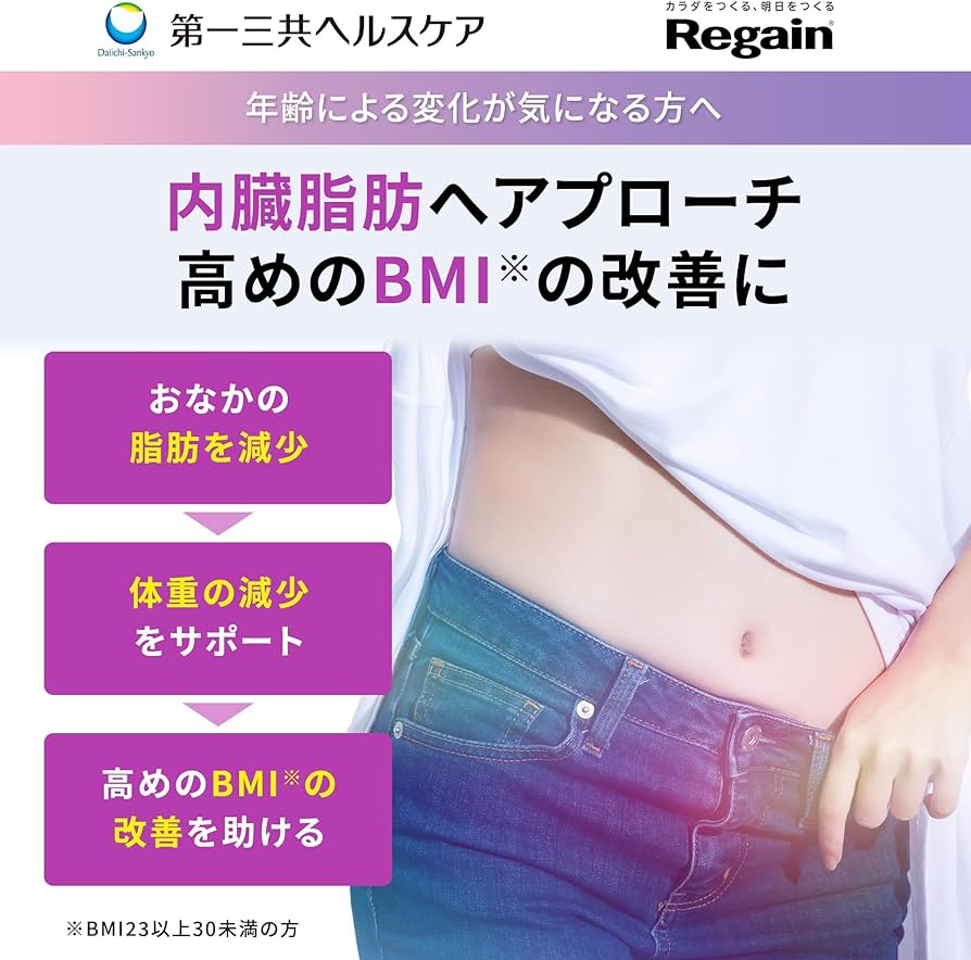 Amazon | リゲイン スリムマネージ 90粒×1袋（30日分） BMI改善 果糖