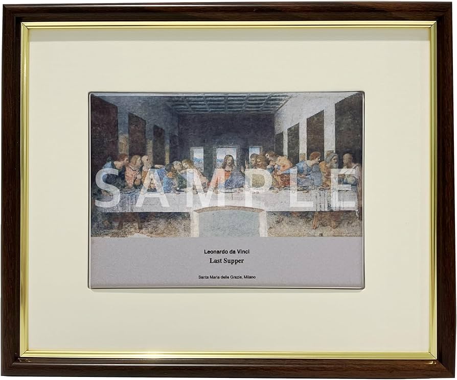 Amazon.co.jp: 大塚国際美術館 陶板 額装品C ｢最後の晩餐《修復後