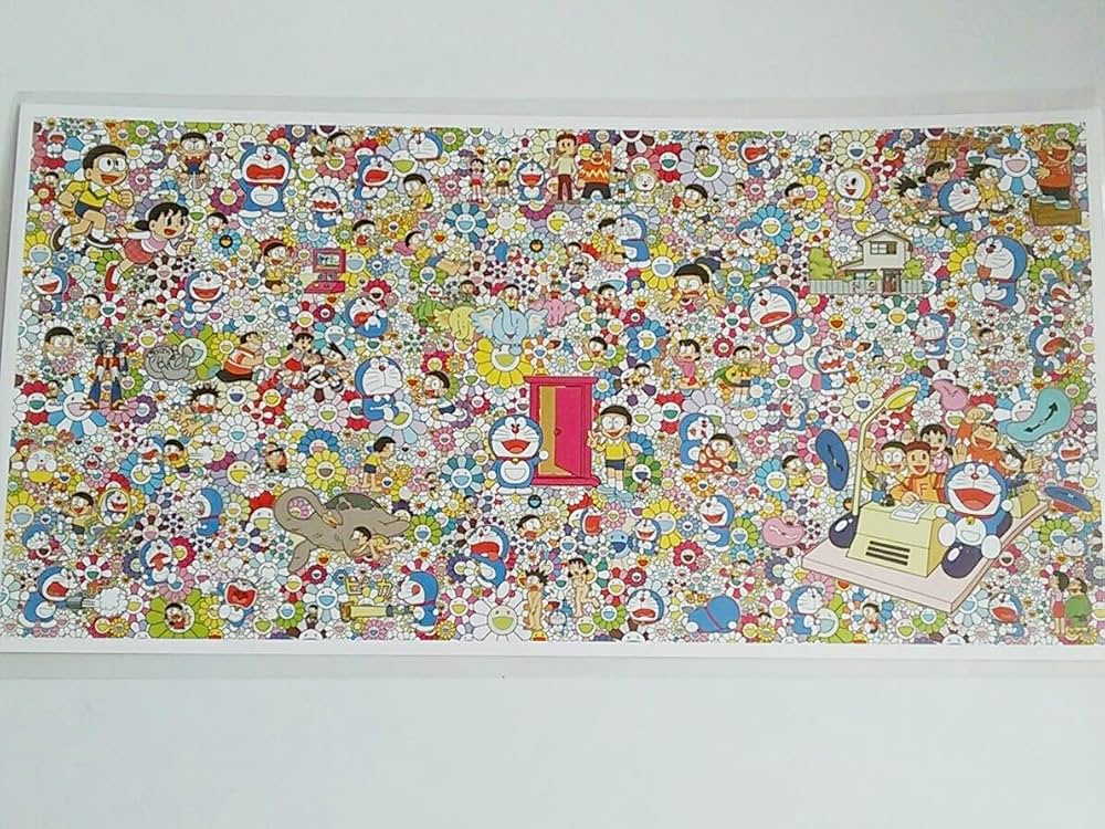 Amazon | ドラえもん展 会場限定 村上隆 限定コラボ ポストカード