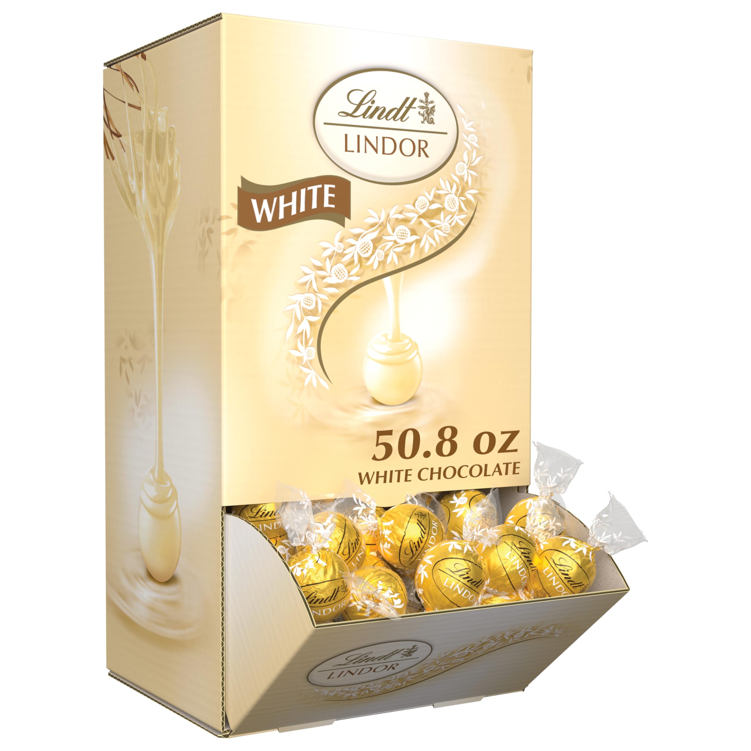 Amazon | Lindt LINDOR White Chocolate 120 リンツ リンドール