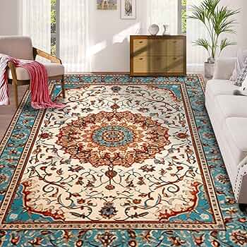 Amazon｜玄関マット ペルシャ絨毯風 ラグ カーペット ペルシャ柄 200CM