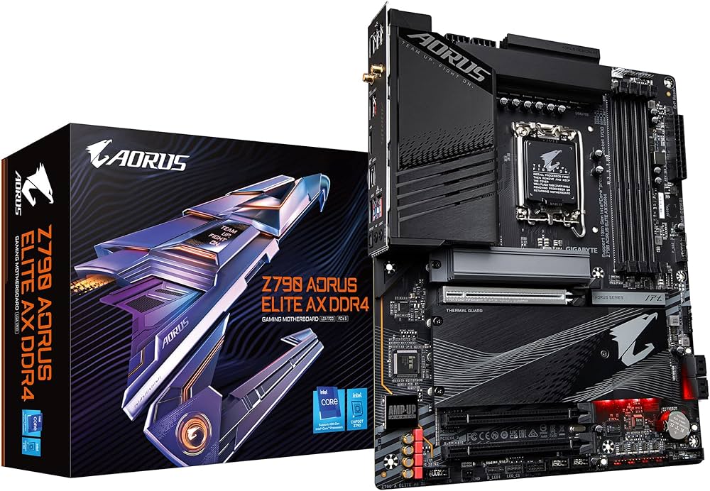 Amazon | GIGABYTE Z790 AORUS ELITE AX DDR4 ATX マザーボード [Intel