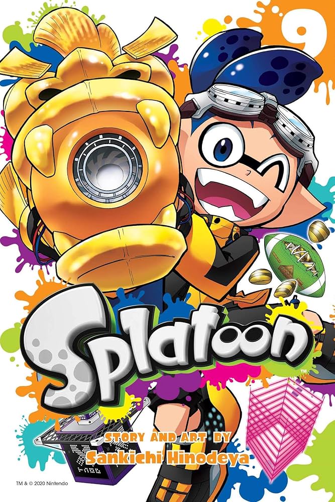 Splatoon, Vol. 9: Hinodeya, Sankichi: 9781974713349: Amazon.com: Books