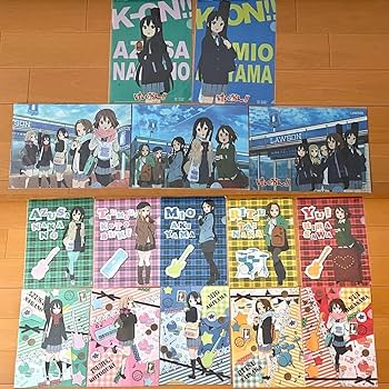 Amazon.co.jp: けいおん クリアファイル ローソン 計15種 セット