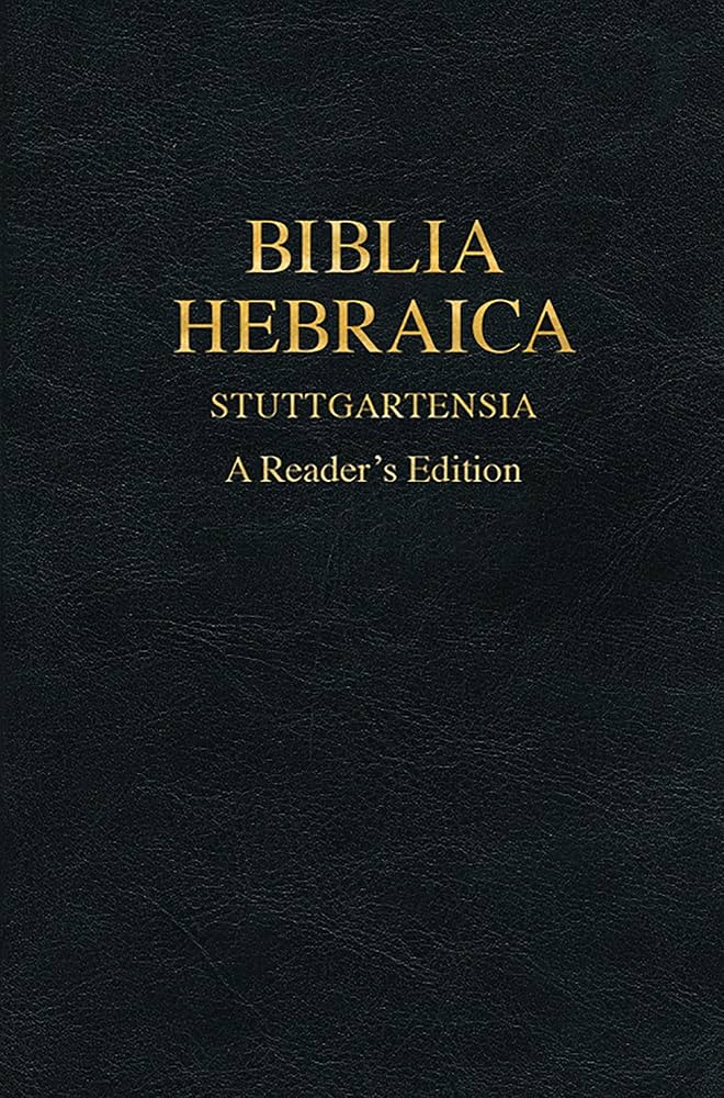 Biblia Hebraica Stuttgartensia: A Reader's Edition: Elliger, Karl