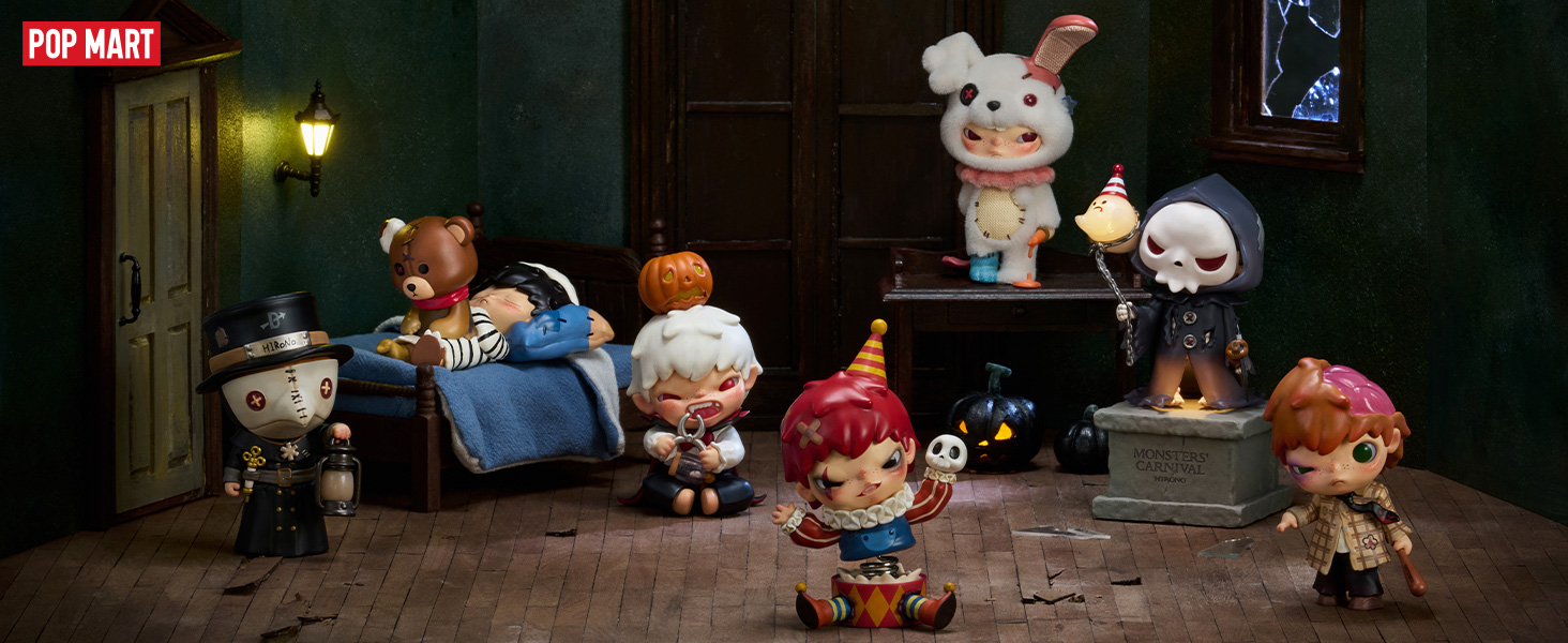 Amazon.com: POP MART Hirono Monsters' Carnival Series Blind Box