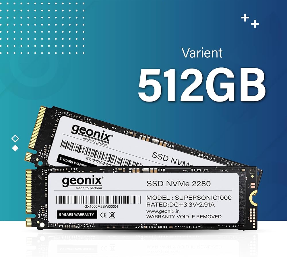 Amazon.in: Buy GEONIX 512GB M.2 NVMe SSD, 2280 SATA III (6Gb/s