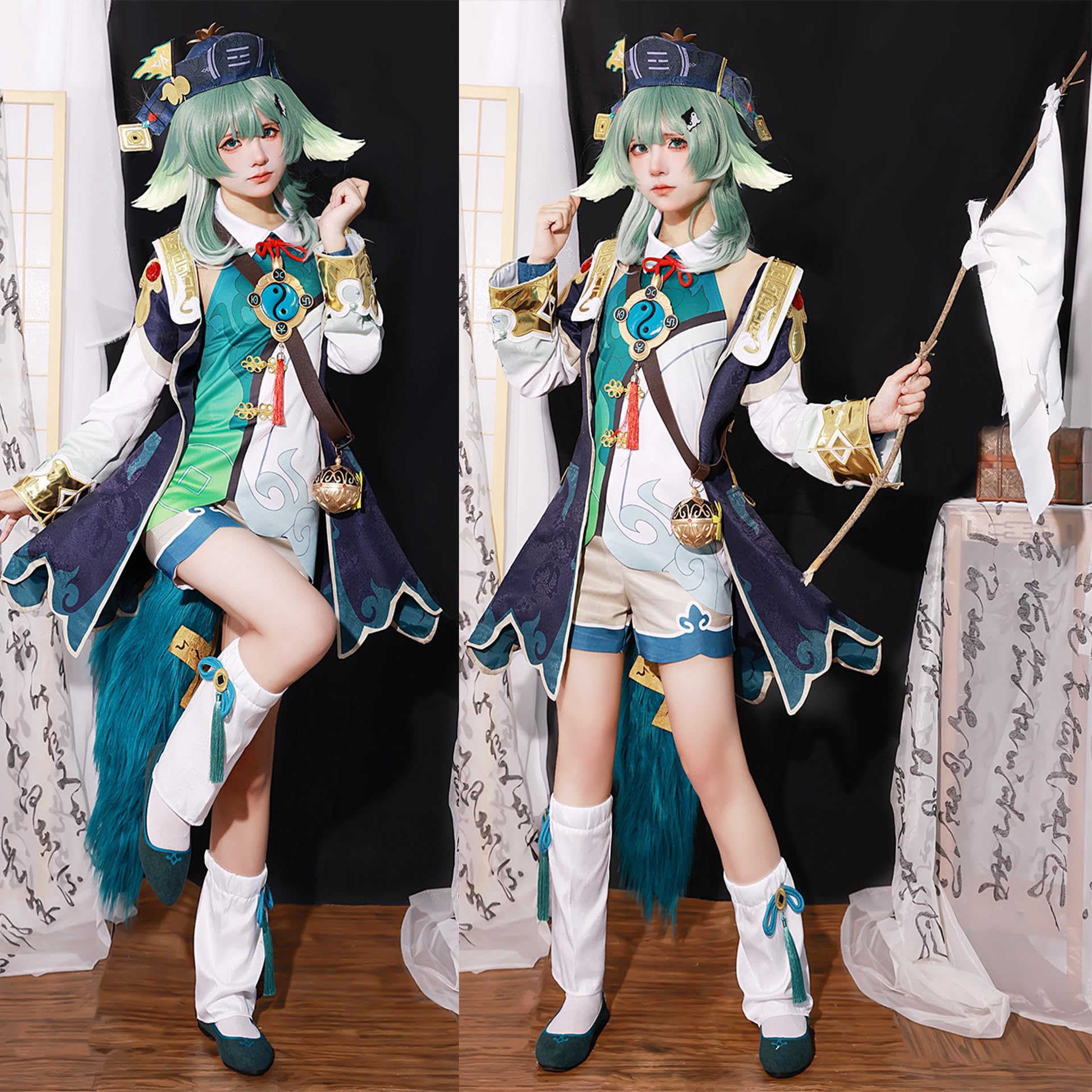 Amazon.co.jp: [YAYANA]スターレイルフォフォコスプレ 藿藿衣装