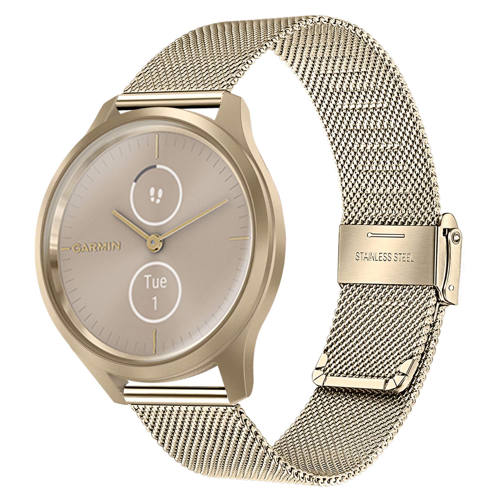 Amazon.co.jp: TRUMiRRバンド Garmin Vivomove HR/Venu Sq 2用 20mm