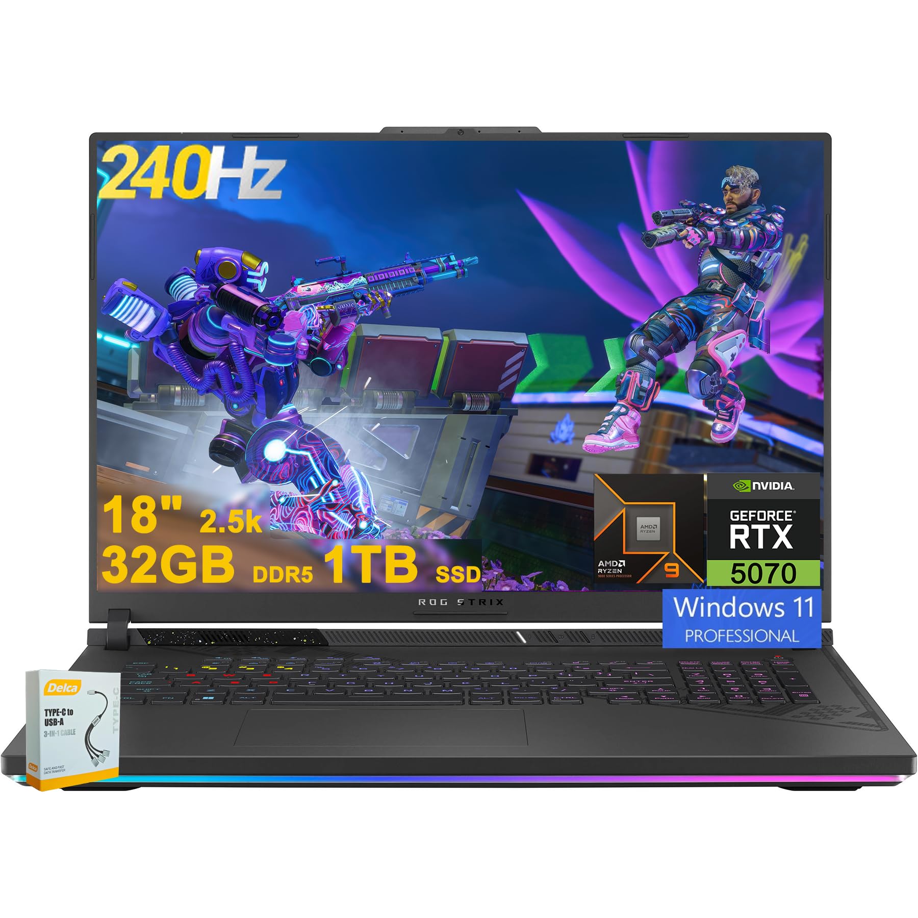 Amazon.com: ASUS ROG Strix G18 G814 Gaming Laptop | 18