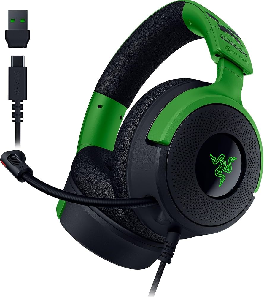 Amazon.co.jp: Minecraft ゲーミングヘッドセット Razer レイザー