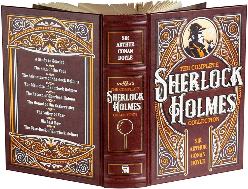 Amazon.com: The Complete Sherlock Holmes Collection (Leather-bound