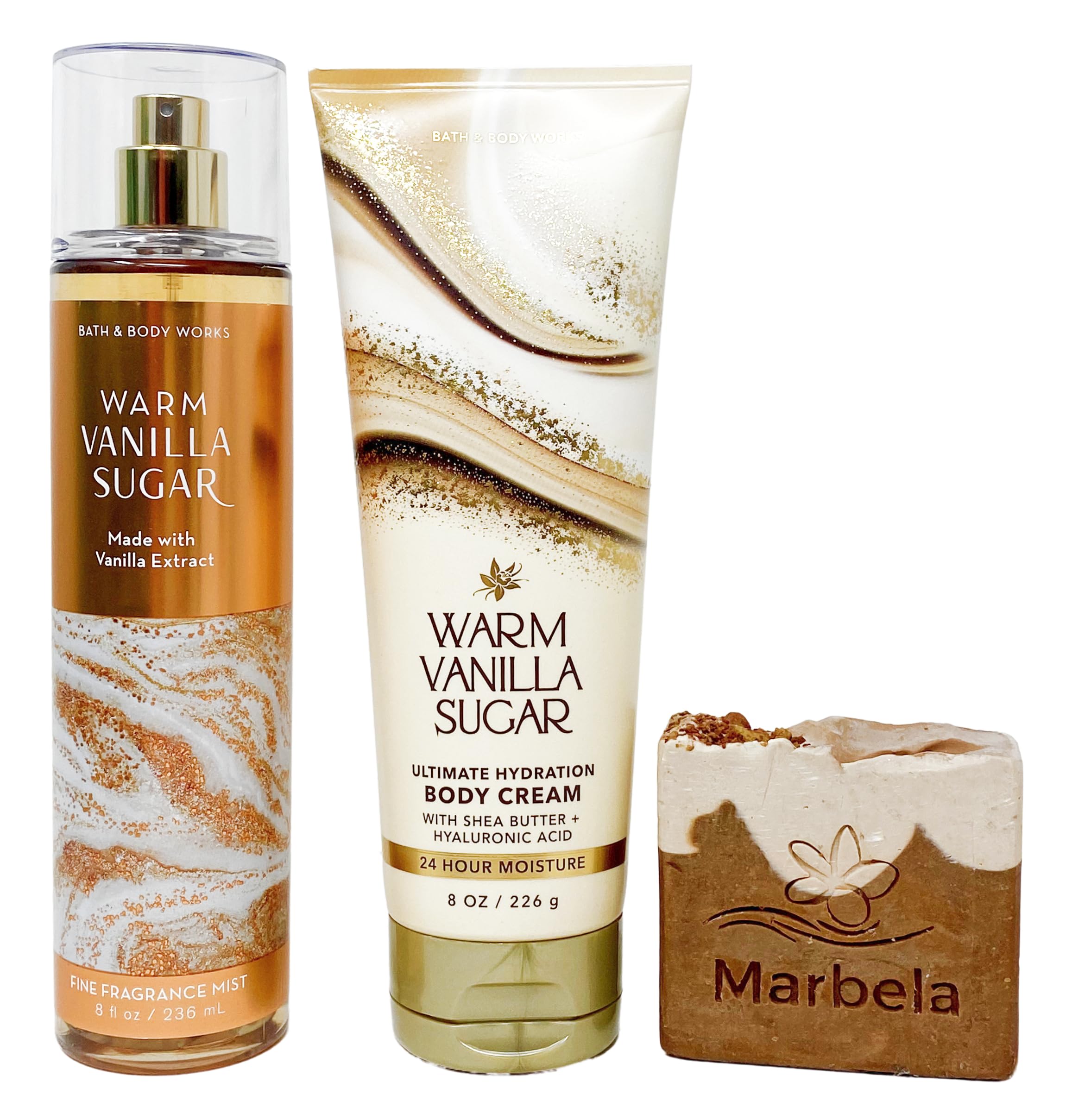 Amazon.com : Bath & Body Works Warm Vanilla Sugar - Duo Gift Set