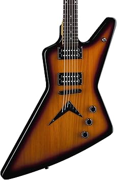 Amazon.com: Dean ZX Electric Guitar, Trans Brazilia : Musical