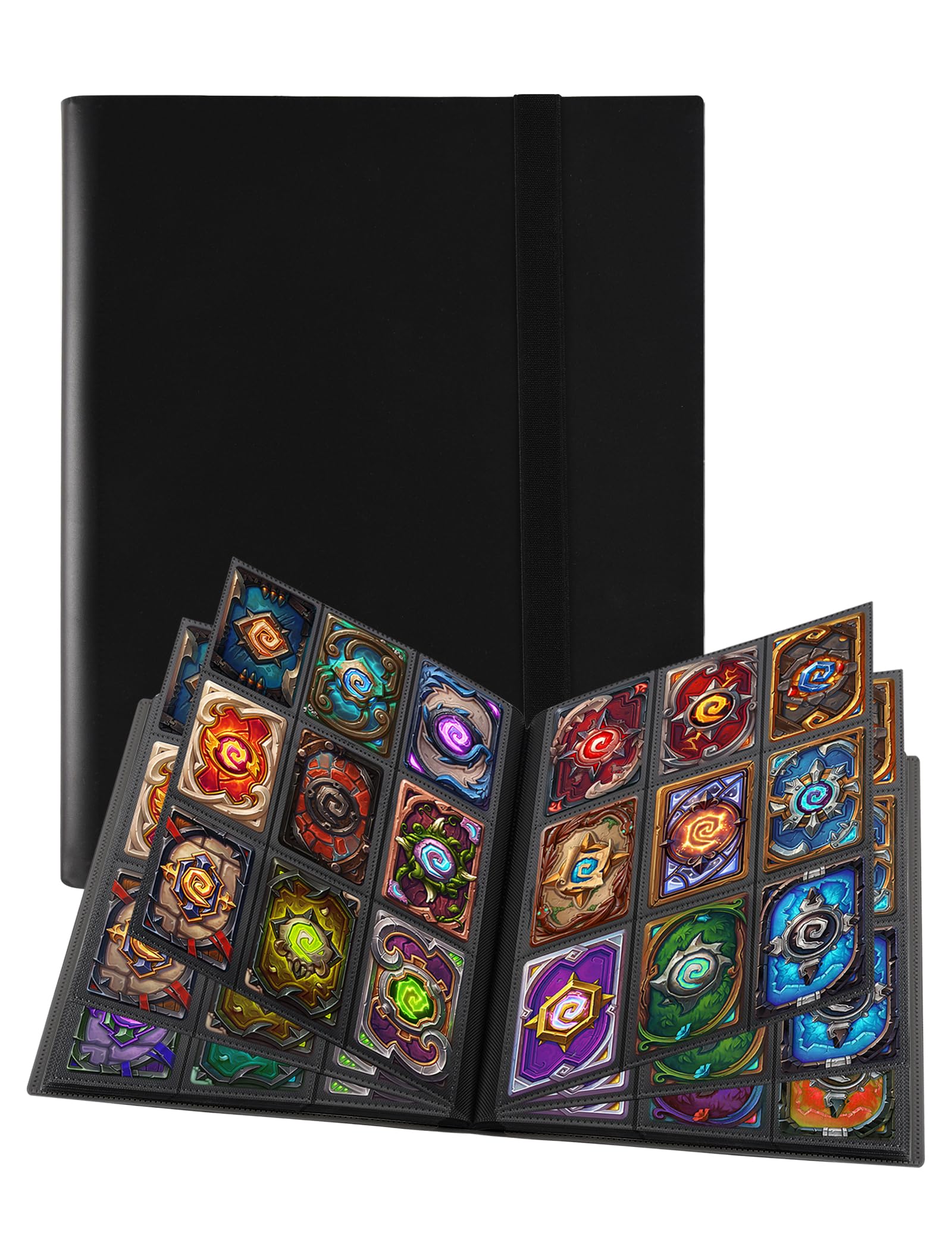 Amazon.co.jp: カード ファイル 9ポケット 540枚収納 トレカファイル