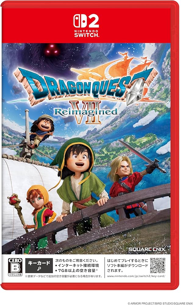 Amazon.co.jp: ドラゴンクエストVII Reimagined -Switch2 : Video Games