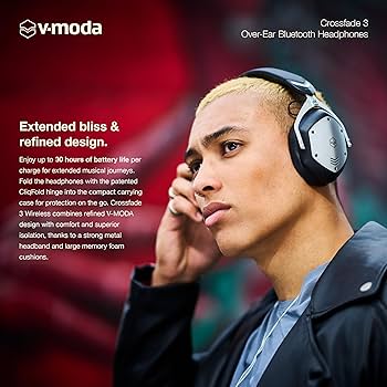 Amazon.co.jp: V-MODA Crossfade 3 Wireless XFBT3-GNBK Bluetooth
