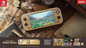 Nintendo Switch Lite: Hyrule Edition + 12 Months NSO: Nintendo