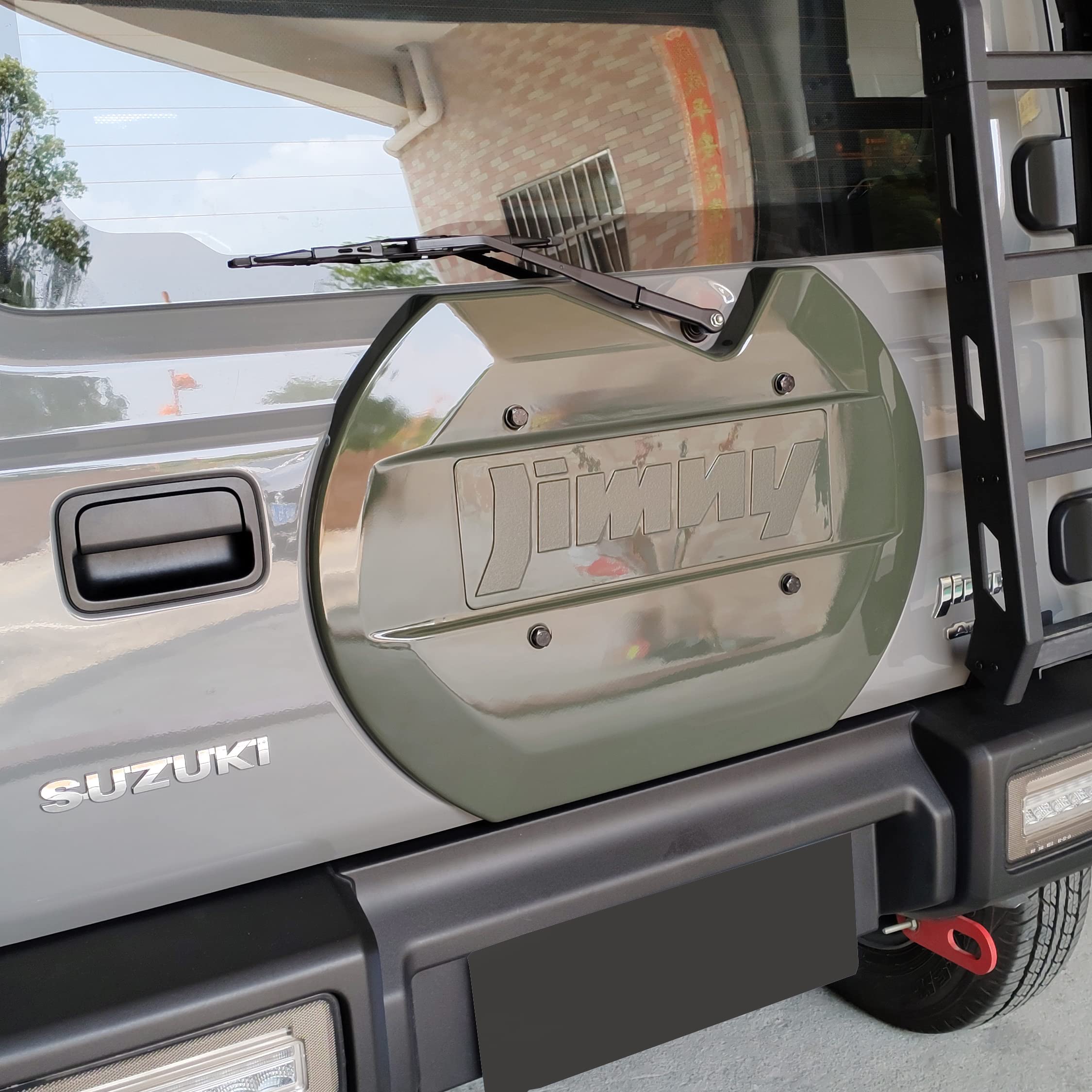 Amazon | 新型スズキジムニー スペアタイヤレスカバー JB64 ジムニー