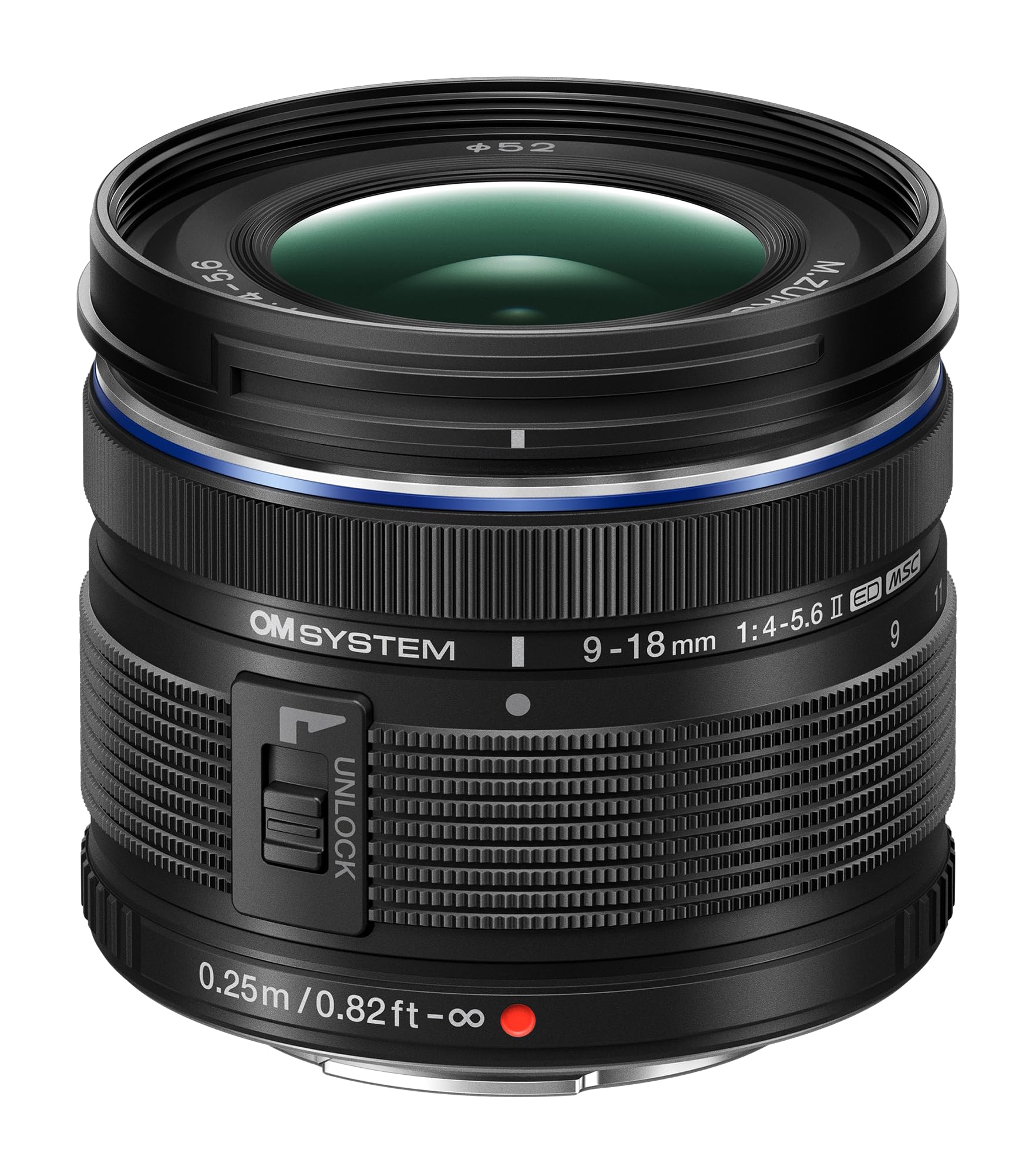 Amazon.com : OM SYSTEM M.Zuiko Digital ED 9-18 mm F4.0-5.6 II Lens