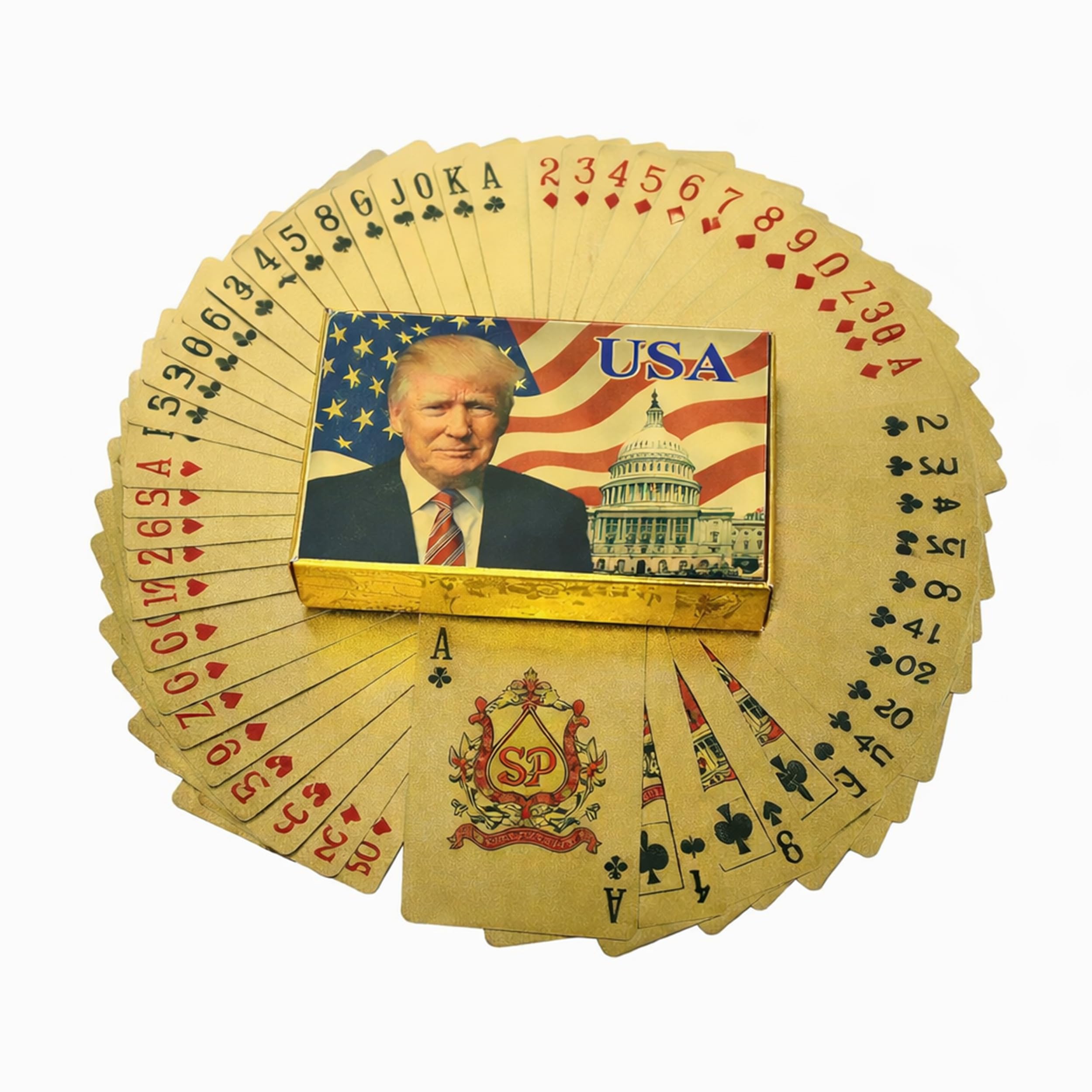 トランプ Monarchs Gold On Gold Limited Edition Amazon.com: Donald