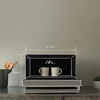 Amazon | バルミューダ ザ・レンジ オーブンレンジ ブラック BALMUDA