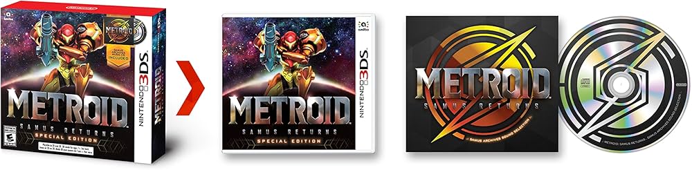 Amazon.com: Metroid: Samus Returns Special Edition - Nintendo 3DS