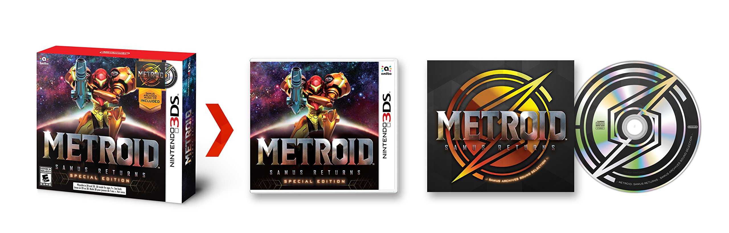 Amazon.com: Metroid: Samus Returns Special Edition - Nintendo 3DS