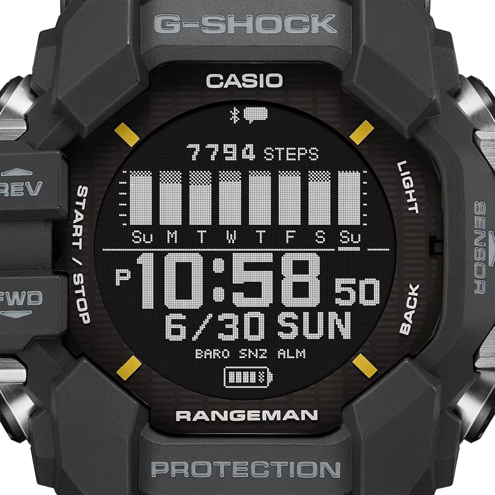 Amazon.com: G-Shock Casio Master of G Land Rangeman Black Resin