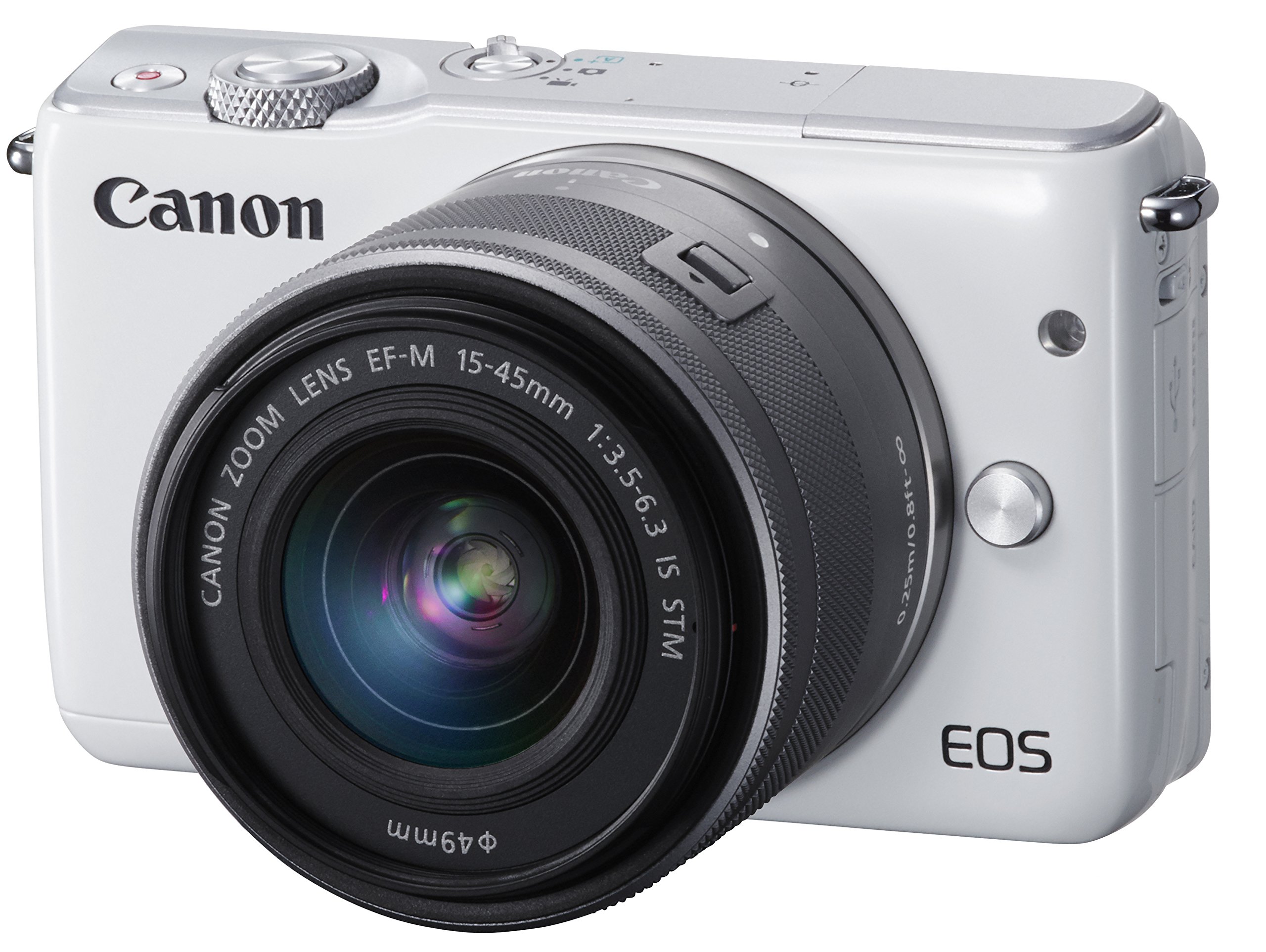 Amazon.co.jp: Canon Mirrorless Digital Camera EOS M10, White, With