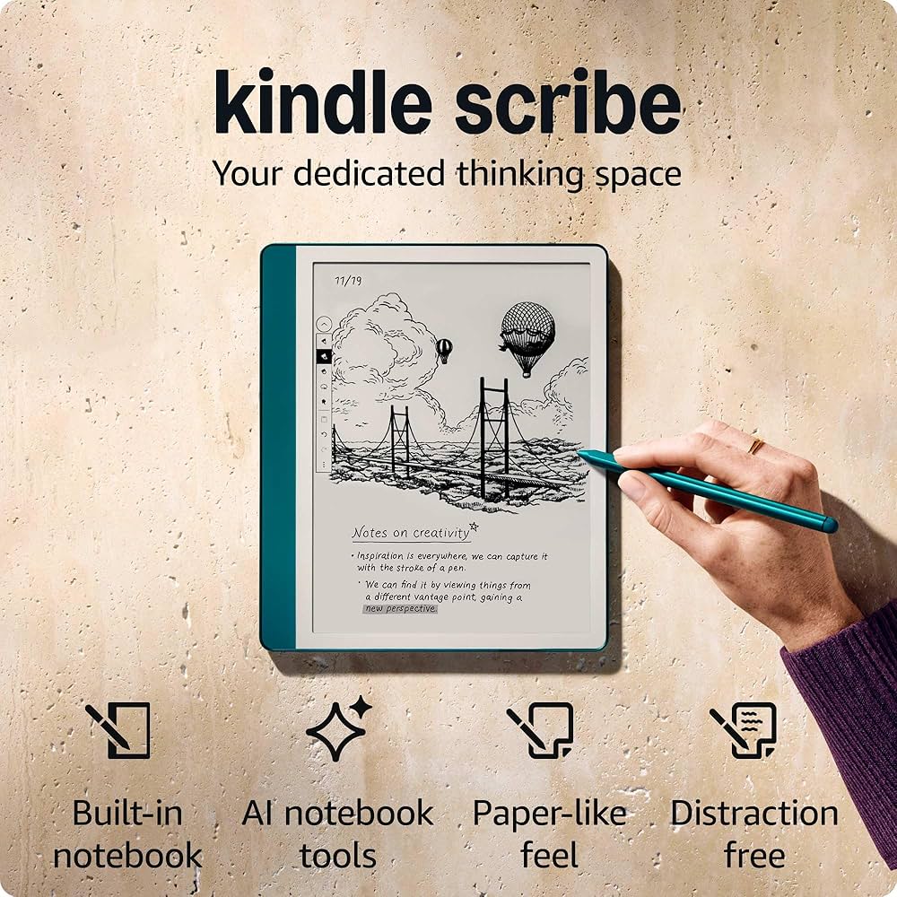 New Kindle Scribe: Write in Books & Notes | 10.2