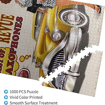 Amazon.co.jp: 1000ピース ジグソーパズル 西海岸 アメ車 ルート66