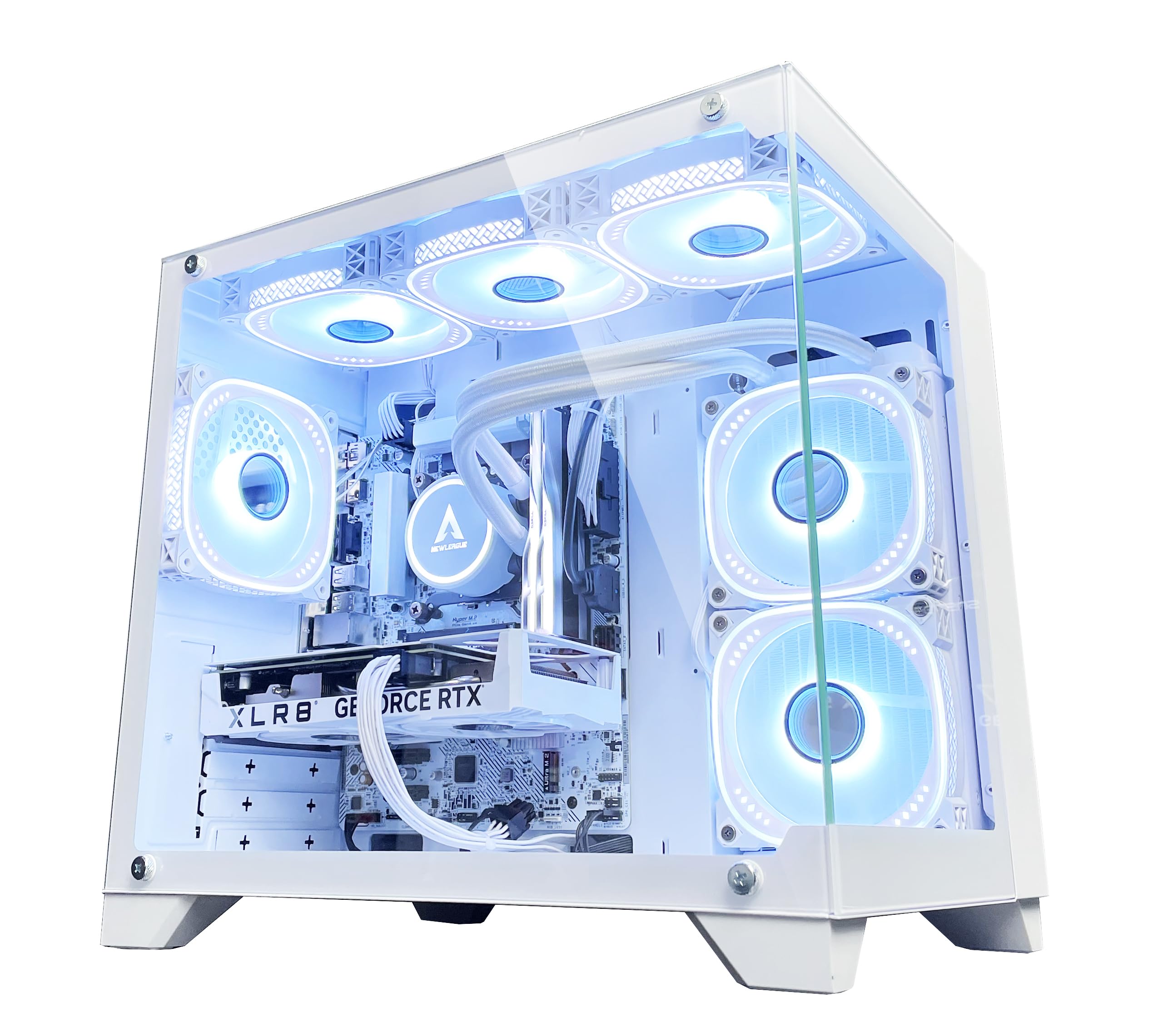 Amazon.co.jp: NEWLEAGUE ゲーミングデスクトップパソコン 水冷