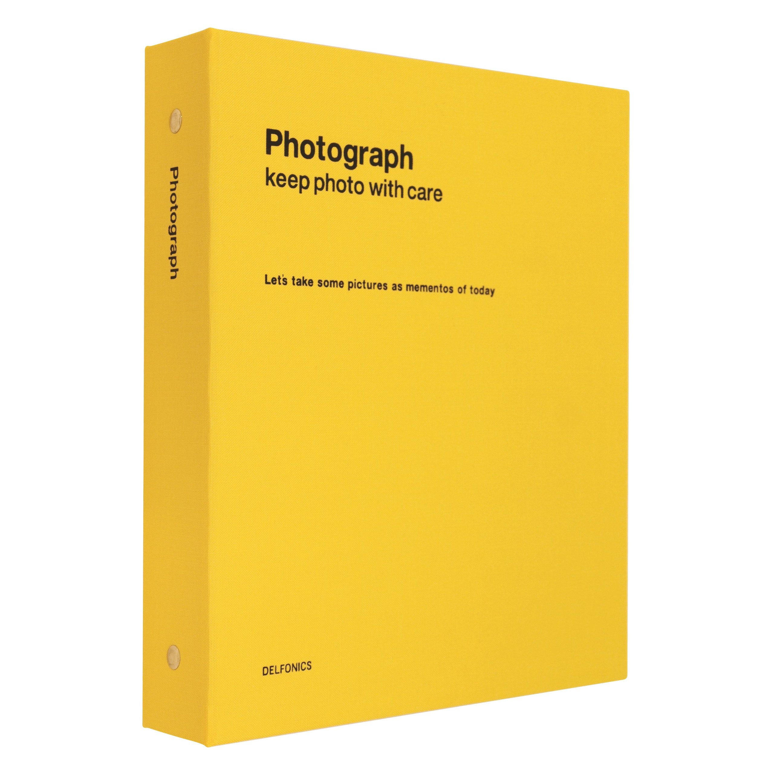 Amazon.co.jp: デルフォニックス PDフォトアルバムリングM イエロー