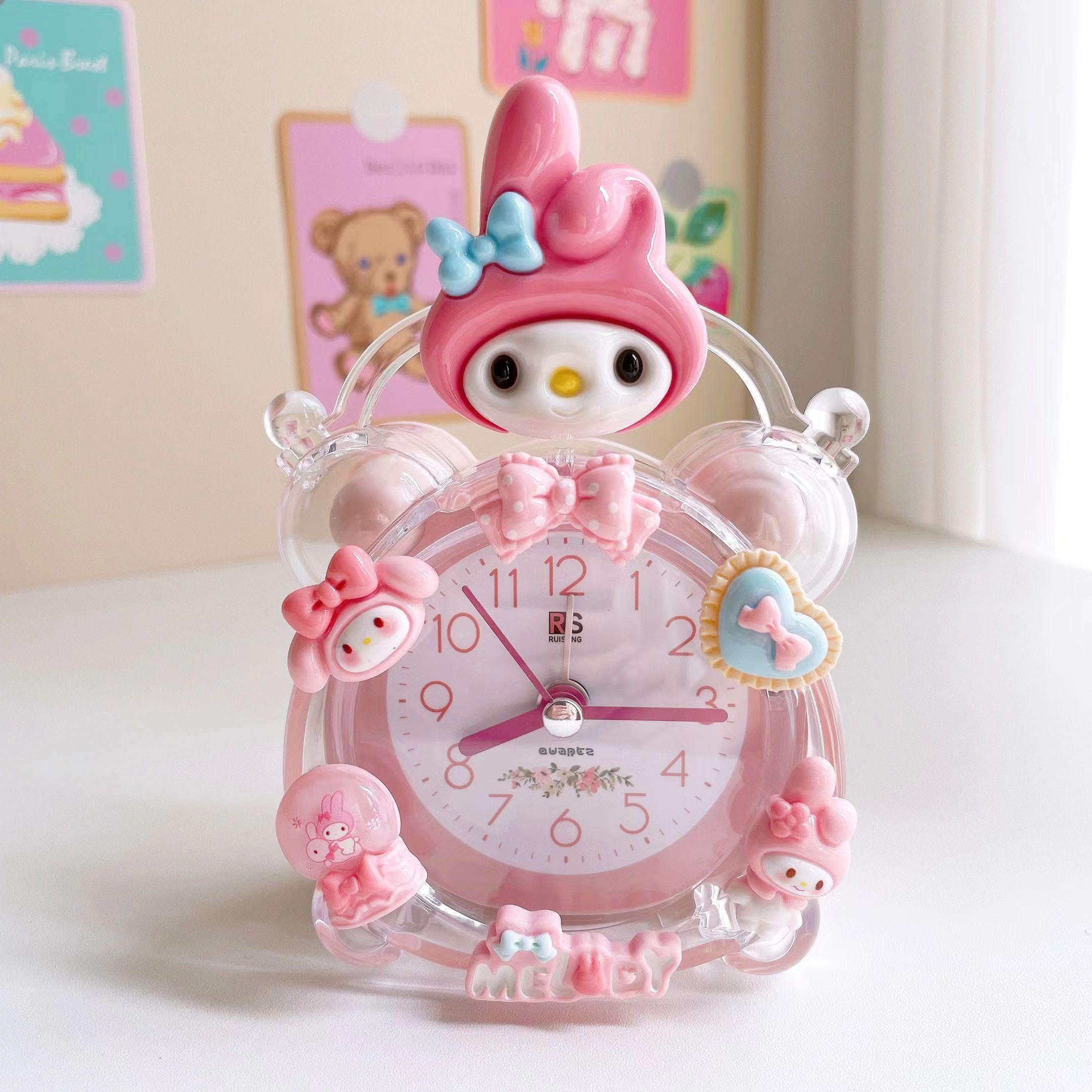 Amazon.co.jp: 目覚まし時計 クロミ シナモン マイメロ キティちゃん