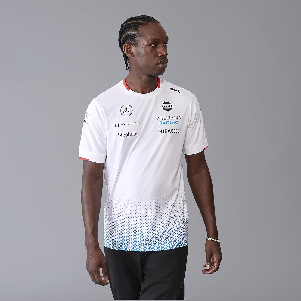 PUMA Camiseta del Equipo Williams Racing 2024 para Hombre - Blanco