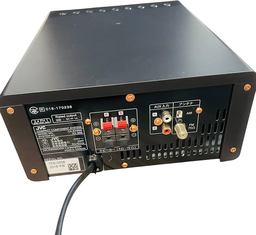 JVC CA-EXS5 ミニコンポ 2019年製 ケンウッド Bluetooth コンパクト