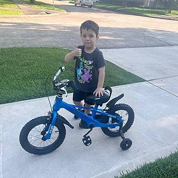 Amazon.com : ONLYGU 14 Inch Kids Bike for Boys Ages 3-5, Beginner