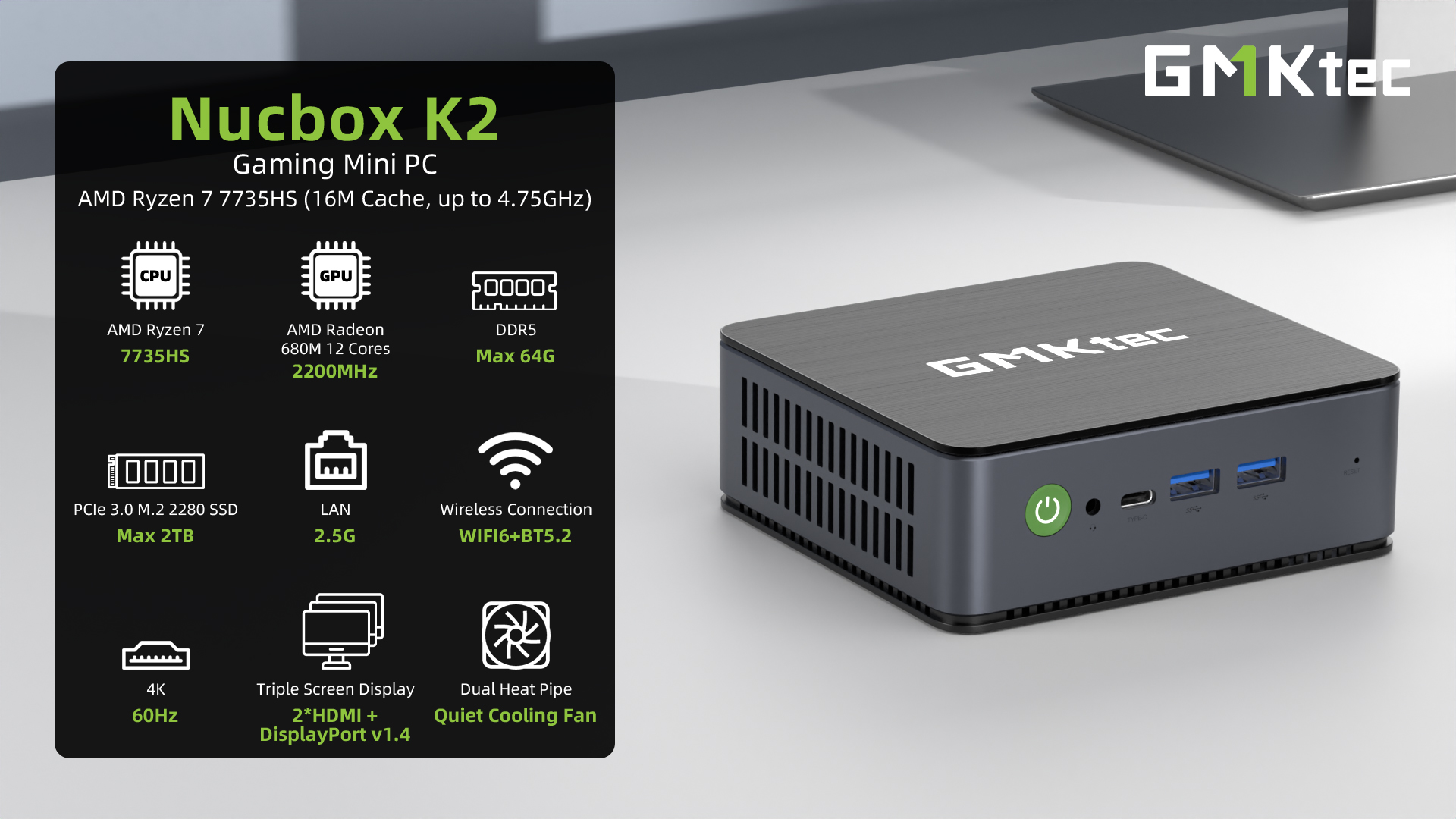 Amazon.com: GMKtec: Nucbox K2